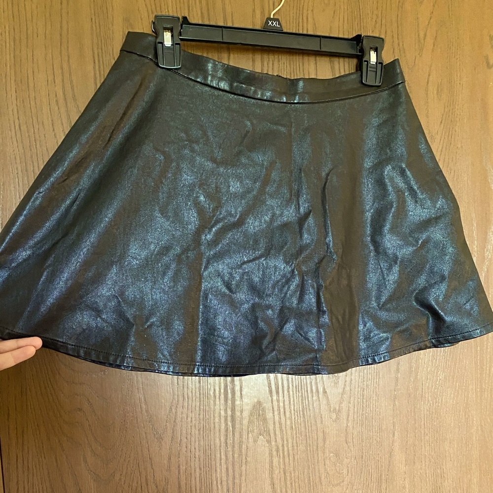 Vintage 90's American Eagle Faux Leather Mini